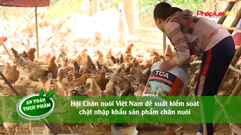 Bản tin An toàn Thực phẩm - Hội Chăn nuôi Việt Nam đề xuất kiểm soát chặt nhập khẩu sản phẩm chăn nuôi